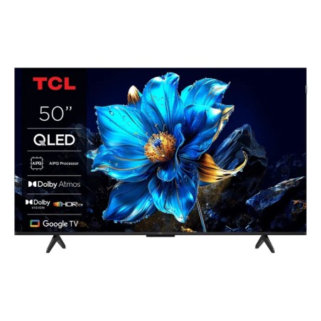 TCL 50T69C 50" 4K UHD TV - Stunning 2160p Clarity & Sleek Brushed Metal Finish - Elevate Your Viewing Experience!